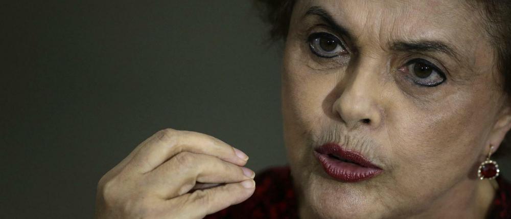 Brasiliens Staatschefin Dilma Rousseff. 