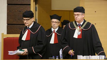Mitglieder des polnischen Verfassungsgerichts.