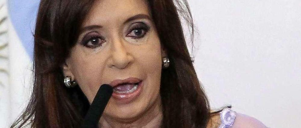 Argentiniens Präsidentin Cristina Fernández de Kirchner