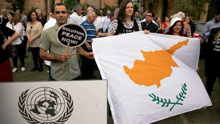 Viele Einwohner Zyperns hoffen, dass nun endlich eine Lösung gefunden wird. 