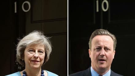 Theresa May wird am Mittwoch den zurückgetretenen Premierminister David Cameron in der Downing Street Nummer 10 in London ablösen. 