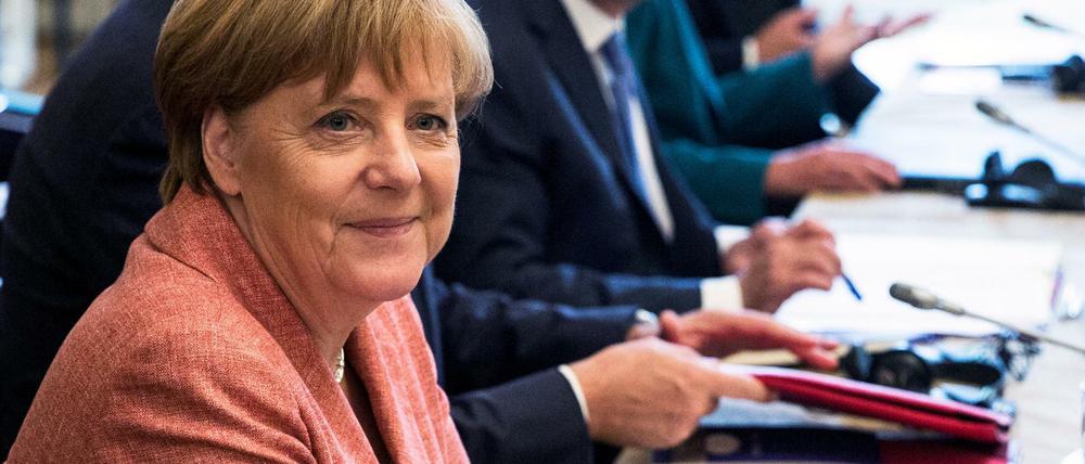 Angela Merkel am Montag beim Westbalkan-Gipfel in Paris.