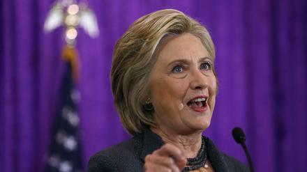 Wahlkampf trotz Lungenentzündung: Hillary Clinton