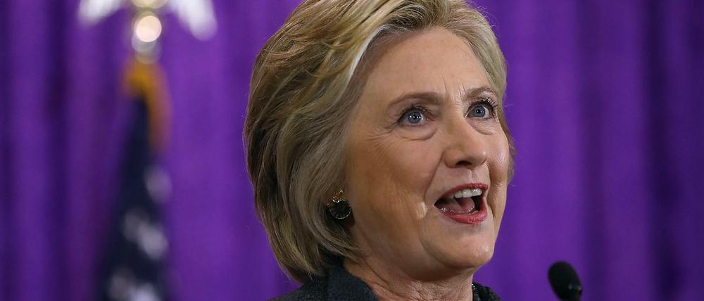 Wahlkampf trotz Lungenentzündung: Hillary Clinton