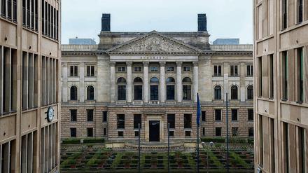 Die Frontseite des Bundesrats in der Leipziger Straße.