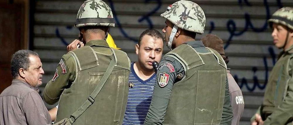 Ägyptische Soldaten erhielten jetzt das Recht, Zivilisten festzunehmen.