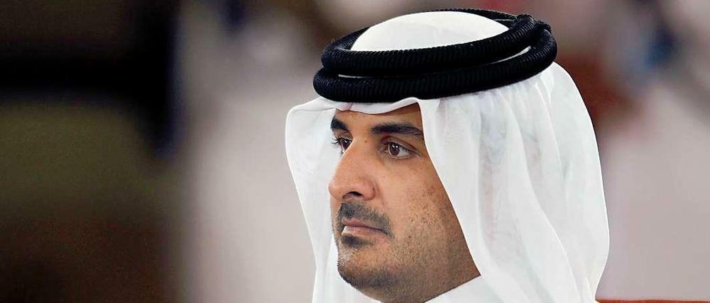 Scheich Tamim bin Hamad al-Thani ist seit 2013 der Emir von Katar.