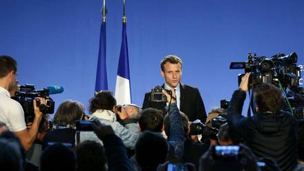 Emmanuel Macron kündigt am Mittwoch seine Kandidatur für die Präsidentschaft an. 