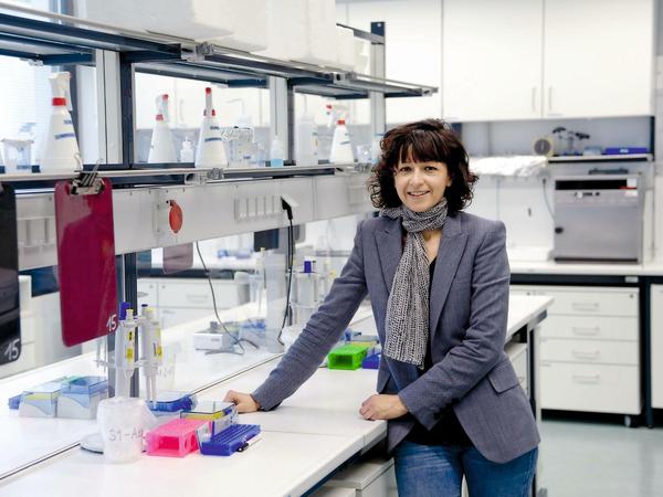 Die Forscherin Emmanuelle Charpentier arbeitet seit Oktober 2016 am Berliner Max-Planck-Institut.