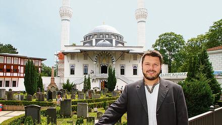 Ender Cetin, bis vor einer Woche Vorstandsvorsitzender der Sehitlik-Moschee am Columbiadamm in Berlin-Neukölln. 