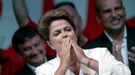 Dilma Rousseff steht vor einer weiteren Amtszeit.