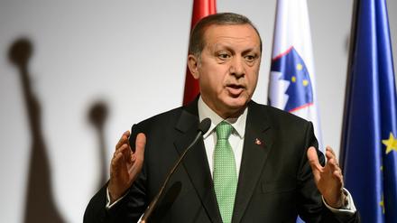 Der türkische Regierungschef Recep Tayyip Erdogan