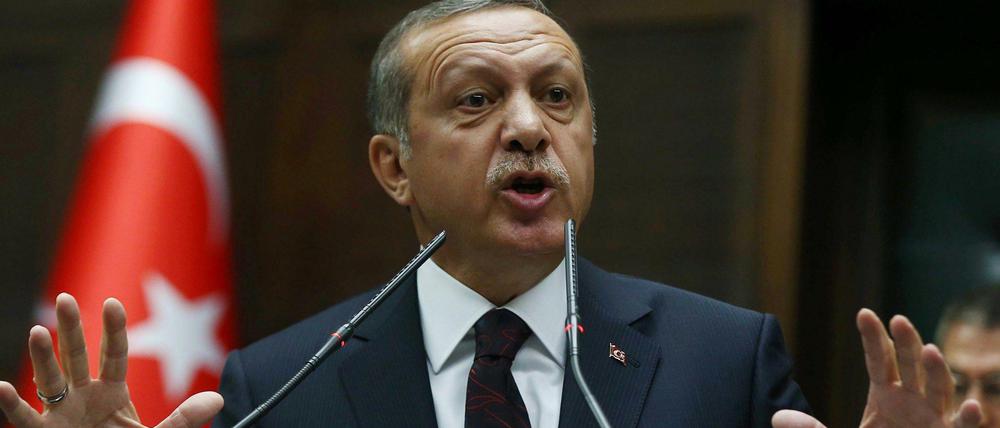 Recep Tayyip Erdogan, Präsident der Türkei, regiert sein Land mit zunehmender Willkür.