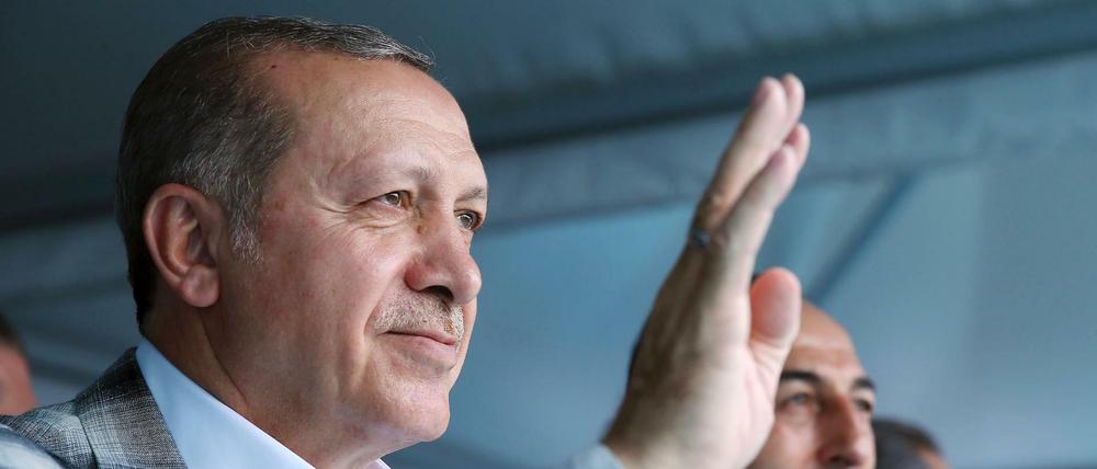 Der türkische Staatspräsident Recep Tayyip Erdogan. 