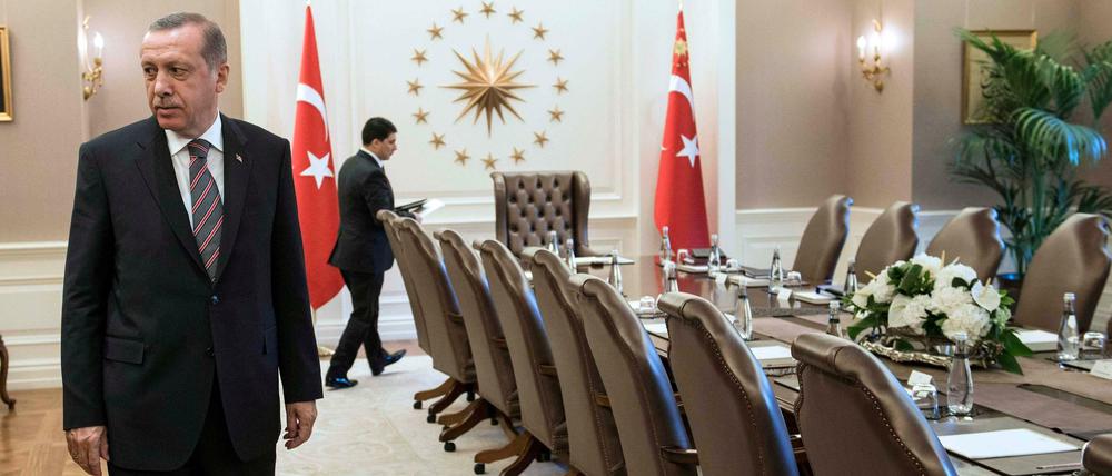 Einsame Spitze: Staatspräsident Erdogan zu beleidigen, kostet. 