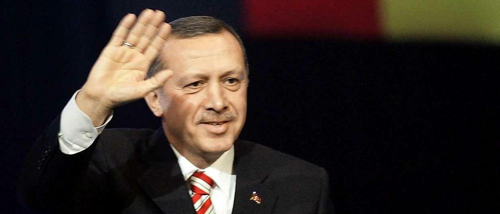Der türkische Ministerpräsident Erdogan 