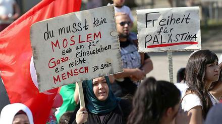 Pro-Gaza-Demonstration in Essen