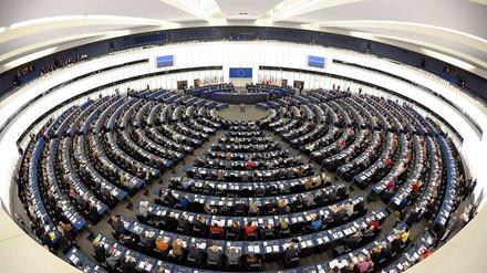 Das EU-Parlament.