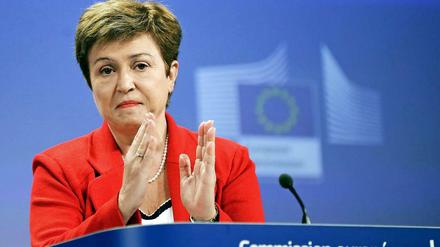 Kristalina Georgieva ist seit dem vergangenen November Vizepräsidentin der EU-Kommission. 