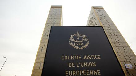 Die beiden Türme des Europäischen Gerichtshofs (EuGH) in Luxemburg.