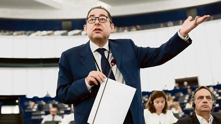 Der Vorsitzende der sozialdemokratischen Fraktion im EU-Parlament, Gianni Pittella.