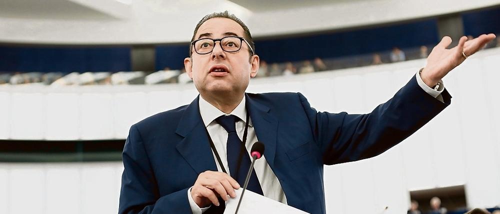 Der Vorsitzende der sozialdemokratischen Fraktion im EU-Parlament, Gianni Pittella.