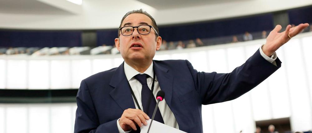Der Fraktionschef der Sozialdemokraten im EU-Parlament, Gianni Pittella.
