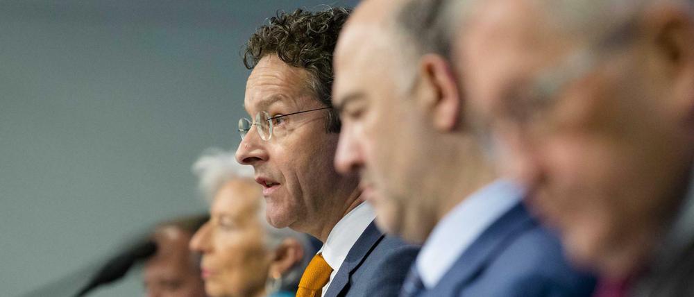 Der Sprecher der Eurogruppe, Jeroen Dijsselbloem, beim Treffen der Finanzminister in Amsterdam vor einer Woche.