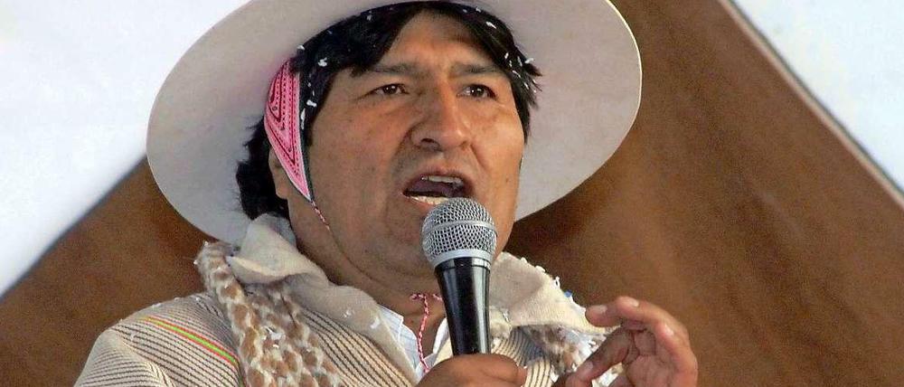 Evo Morales, Präsident von Bolivien