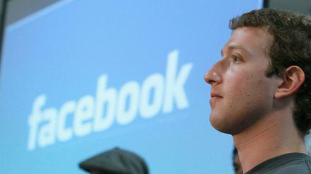 Facebook-Gründer Mark Zuckerberg. 