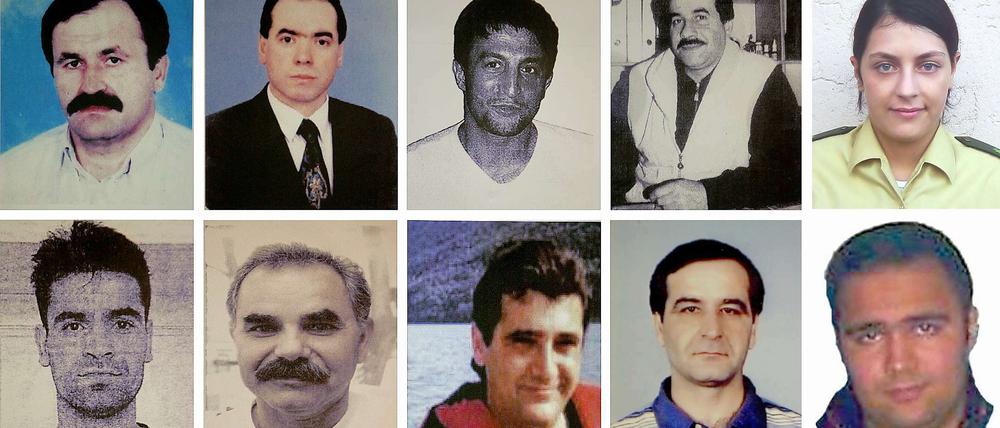 Die zehn Opfer des rechten Terrornetzes NSU