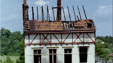 Ort des Anschlags in Solingen am 29. Mai 1993 