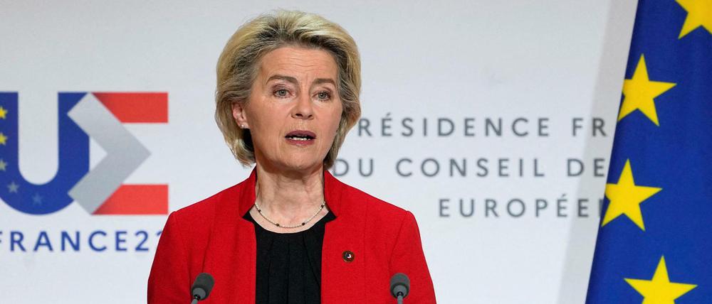 Sozialdemokraten, Grüne, Liberale und Linke im EU-Parlament kritisieren das Vorgehen von Kommissionschefin Ursula von der Leyen.