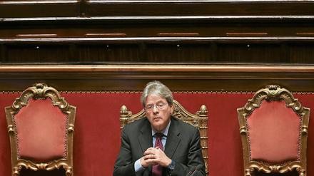 Steht vor schweren Aufgaben: Italiens Ministerpräsident Paolo Gentiloni.