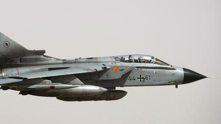Ein Tornado der Bundeswehr im Einsatz. 