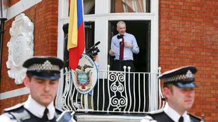Julian Assange lebt seit mehr als drei Jahren in der Botschaft Ecuadors in London, um einer Auslieferung zu entgehen.