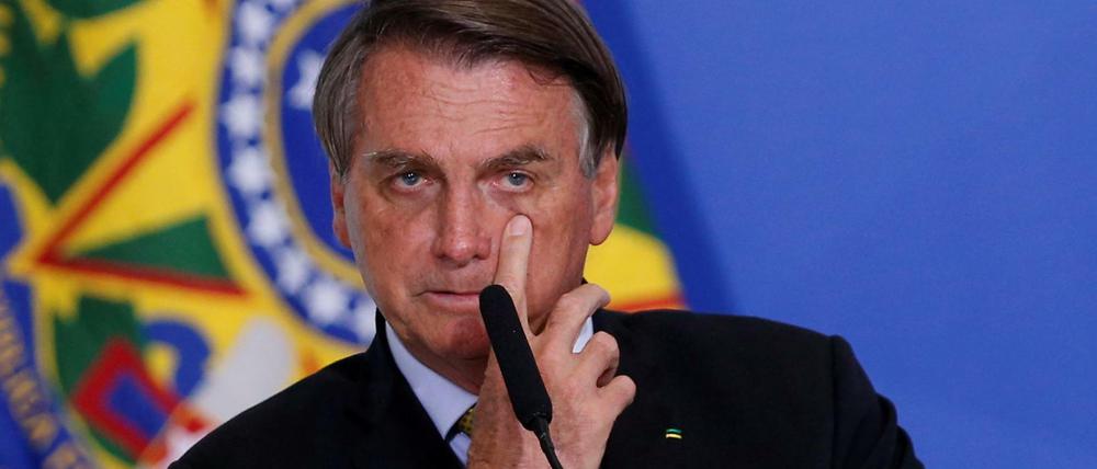Brasiliens Präsident Jair Bolsonaro steht wegen seines Krisenmanagements unter Druck.