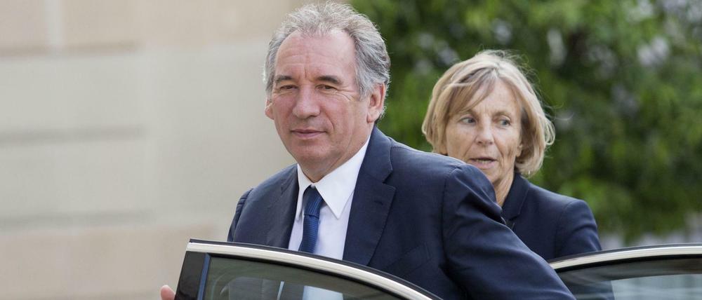 Ebenfalls zurückgetreten: Justizminister Francois Bayrou und Europaministerin Marielle de Sarnez. 