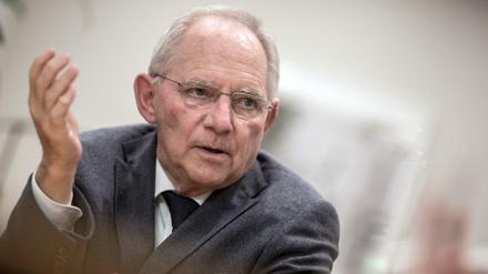 Bundesfinanzminister Wolfgang Schäuble (CDU) ist ein Mann, dessen Wort in der Südwest CDU Gewicht hat..