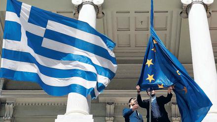Die Euro-Gruppe sucht weiter nach Lösungen im Streit um Griechenland.