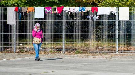 Flüchtlinge in der Bayernkaserne hatten am Donnerstag für eine bessere Unterbringung demonstriert.