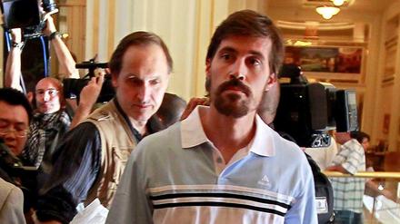 Der ermordeten Foto-Journalist James Foley. Hier auf einem Bild aus dem Jahr 2011 in Libyen.
