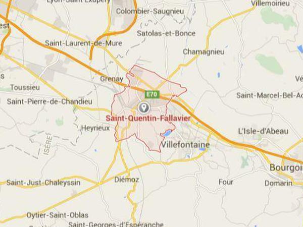 In Saint-Quentin-Fallavier soll es zu dem Anschlag auf eine Fabrik gekommen sein.