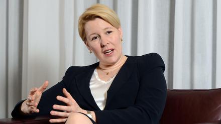 Franziska Giffey (SPD), Bundesministerin für Familie, Senioren, Frauen und Jugend