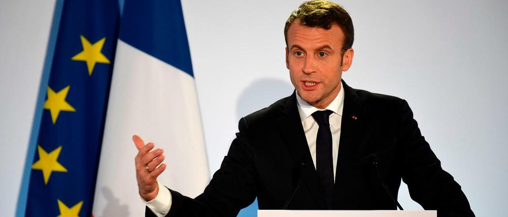 Will das europäische Spitzenkandidaten-Verfahren wieder abschaffen: Frankreichs Präsident Macron. 