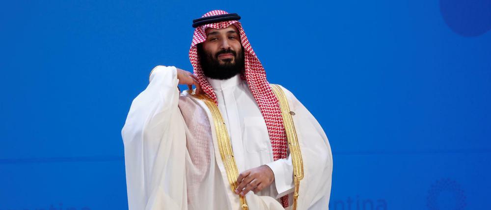 Machtbewusst. Kronprinz Mohammed bin Salman will sich in das Atomprogramm seines Landes nicht hineinreden lassen.