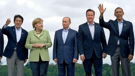 Das war einmal: Der G-8-Gipfel 2013. 