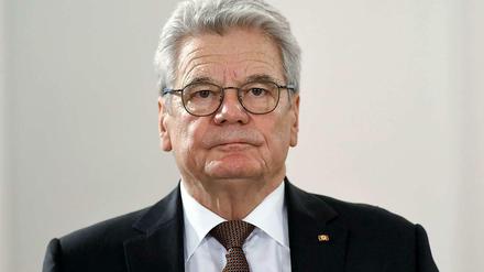 Äußert Verständnis für griechische Forderungen nach Reparationen. Bundespräsident Joachim Gauck.