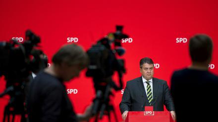 Das Ziel sei nicht eine Abschottung gegenüber Flüchtlingen, sagte SPD-Chef Sigmar Gabriel.
