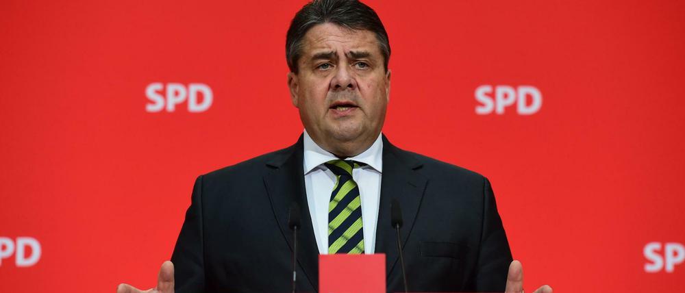 Sigmar Gabriel (SPD).